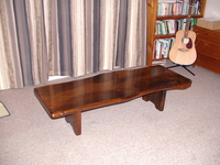 Swamp kauri occasional table