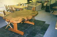 Kauri dining table