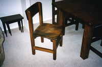 Swamp kauri dining chair